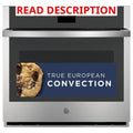 GE 30 in. Smart Single Electric Wall Oven · Lot #232m