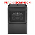 GE Profile 7.4 cu ft Smart Gas Dryer, Diamond Gray · Lot #180m