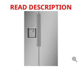 Monogram 36" Wide Side-by-Side Refrigerator · Lot #206m